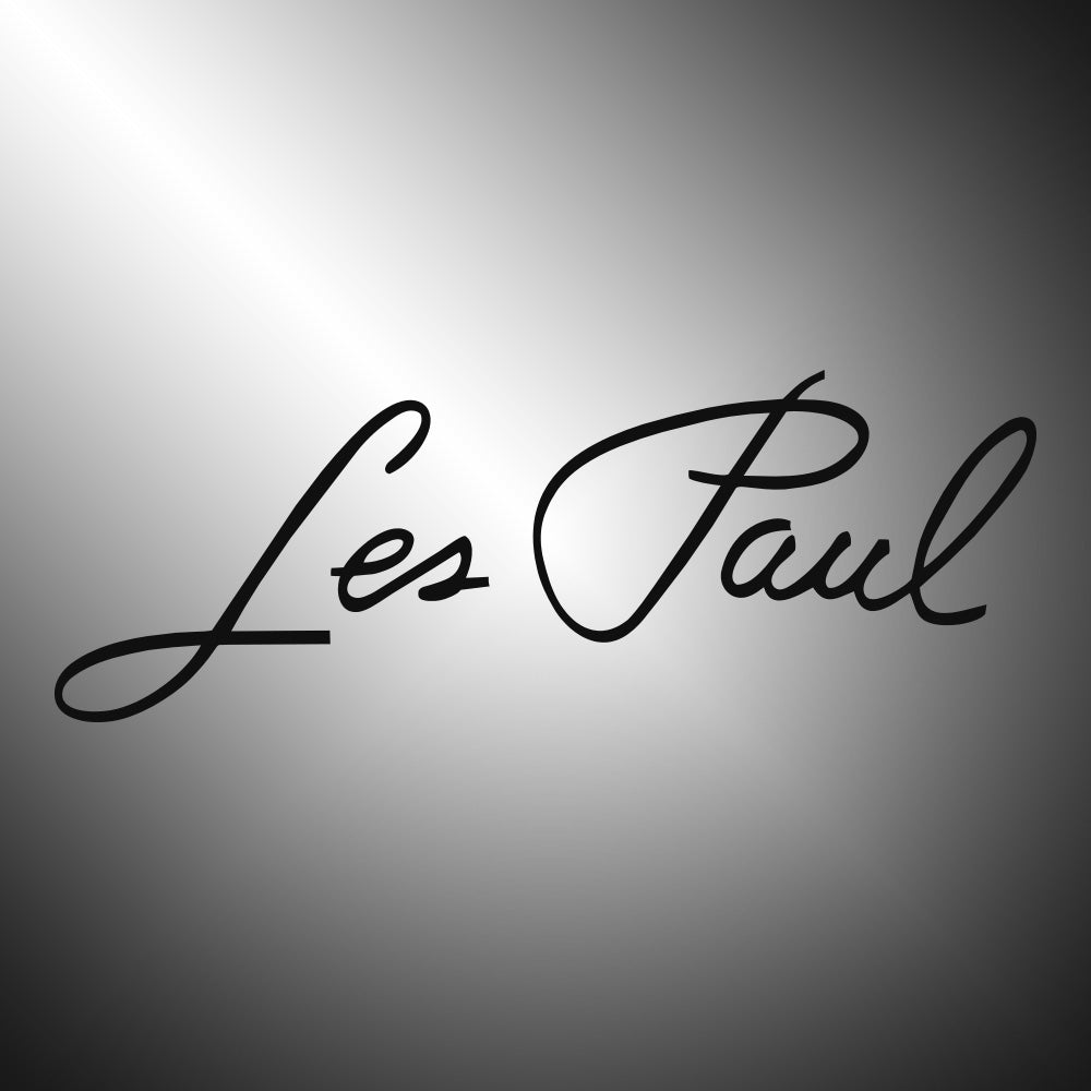 Les Paul Guitars Sticker Decals (not printed)