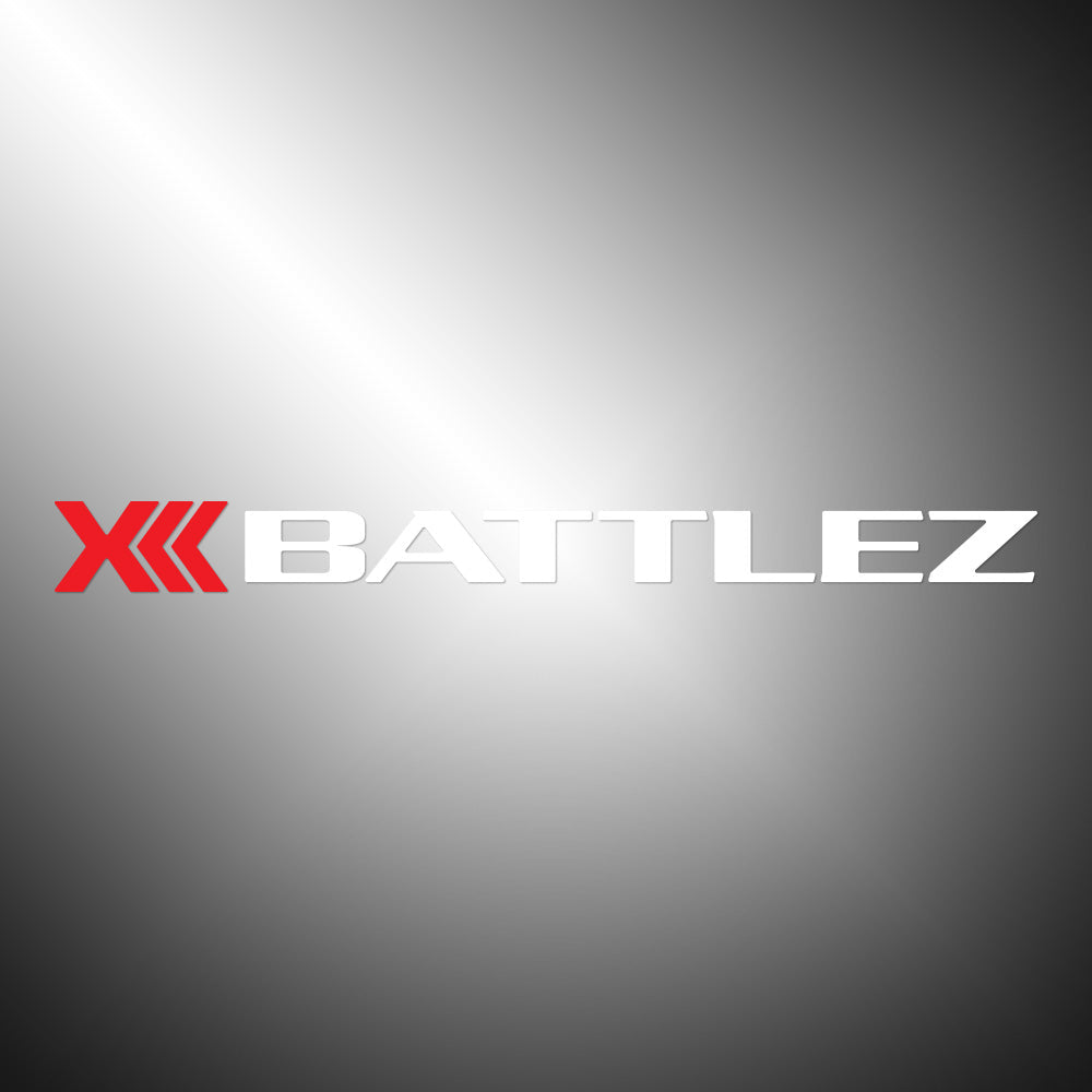 Jaos Battlez Sticker Decals (not printed) dual color
