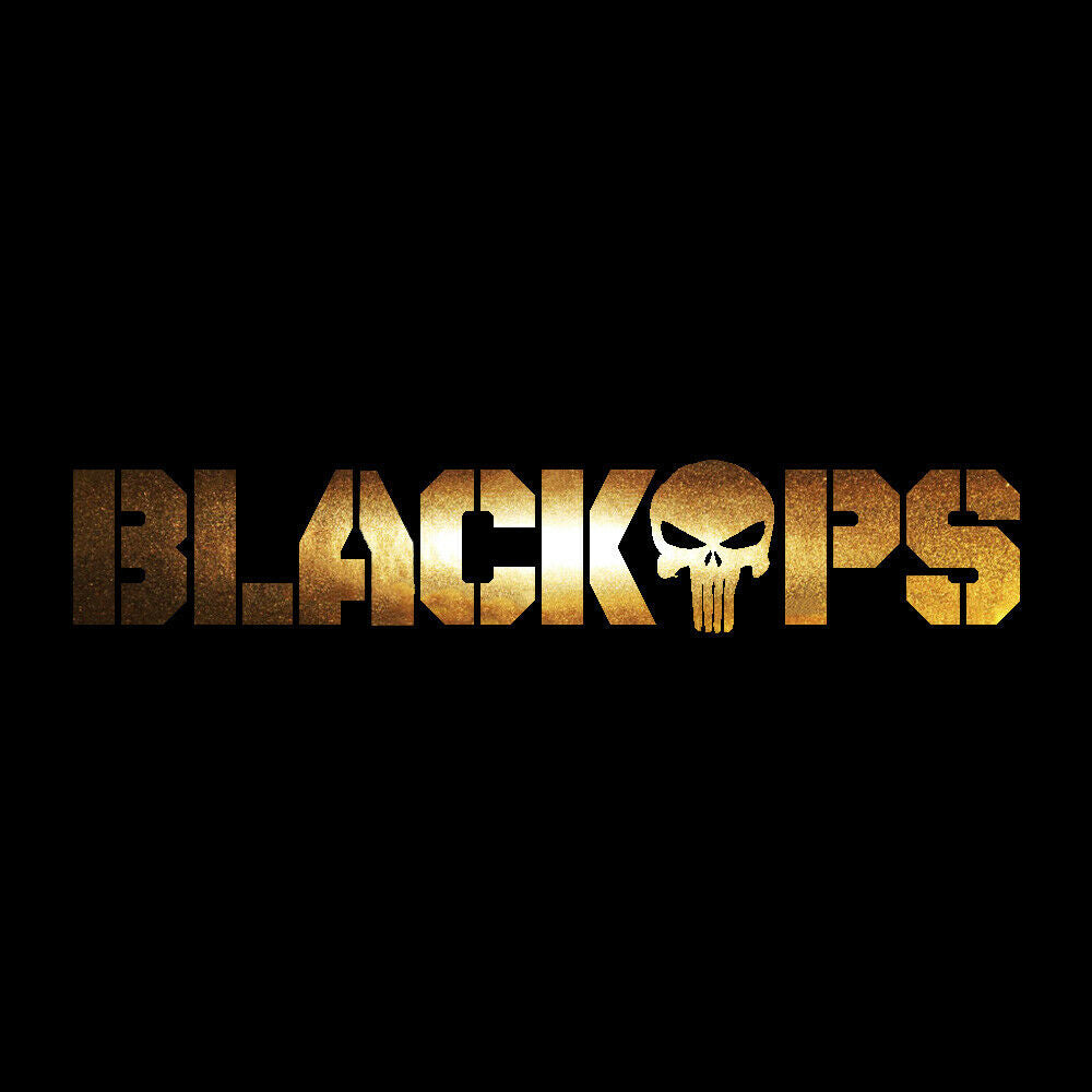 Call of Duty Decal Black Ops Skull Sticker Decals (not printed)