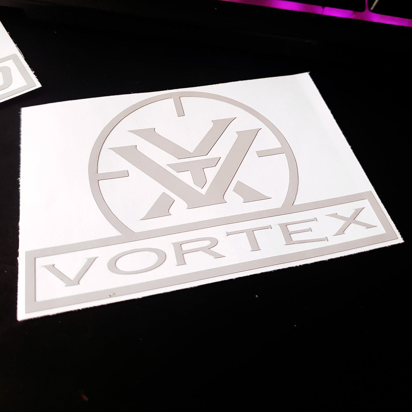 Vortex Optics Sticker Decals (die cut not printed)