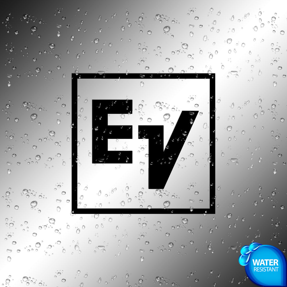 Electro Voice Sticker Decals (not printed)
