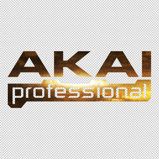 Akai Professional Sticker Decals (die cut not printed)