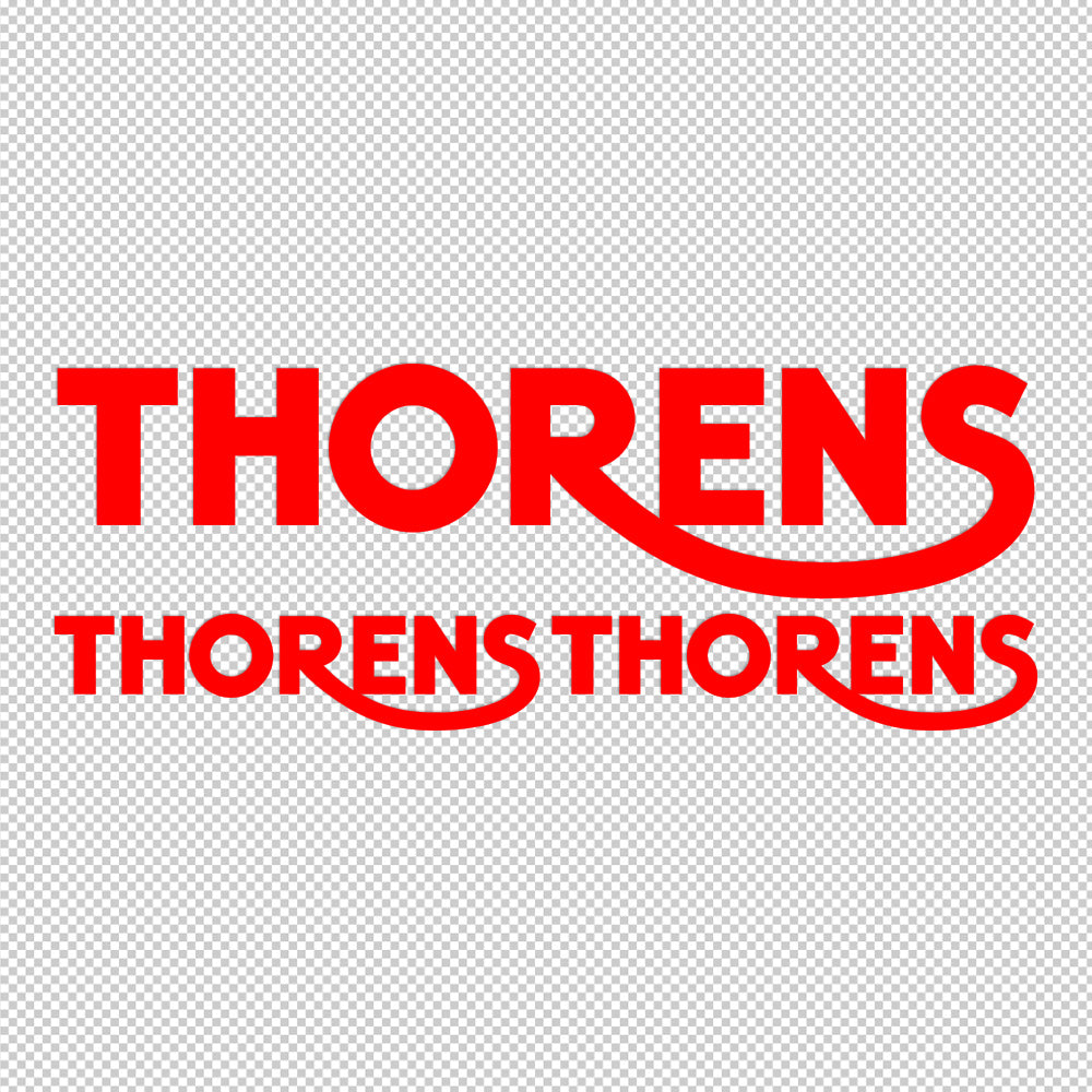 Thorens Sticker Decals (not printed)