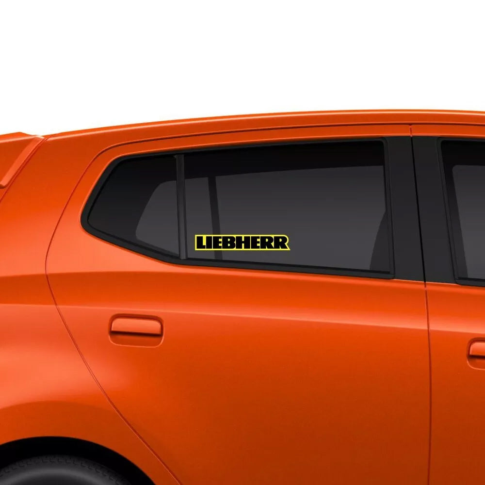 Liebherr Sticker Decals (not printed) dual color