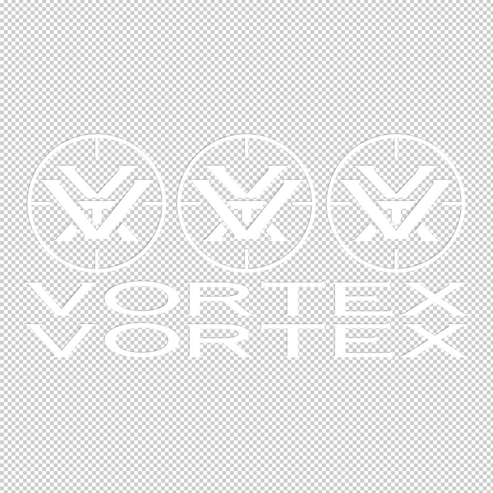 Vortex Sticker Decals Set (die cut not printed)