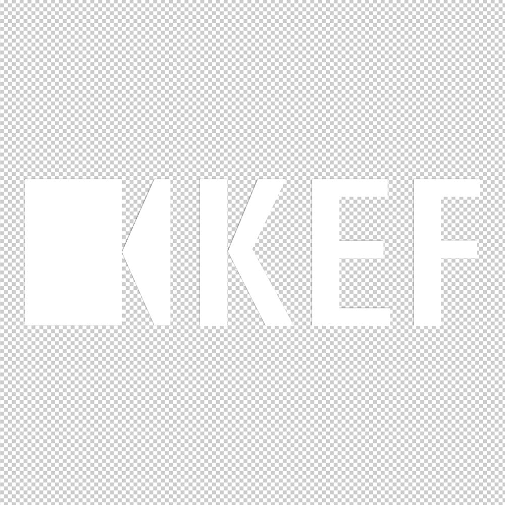 KEF Sticker Decals (die cut not printed)