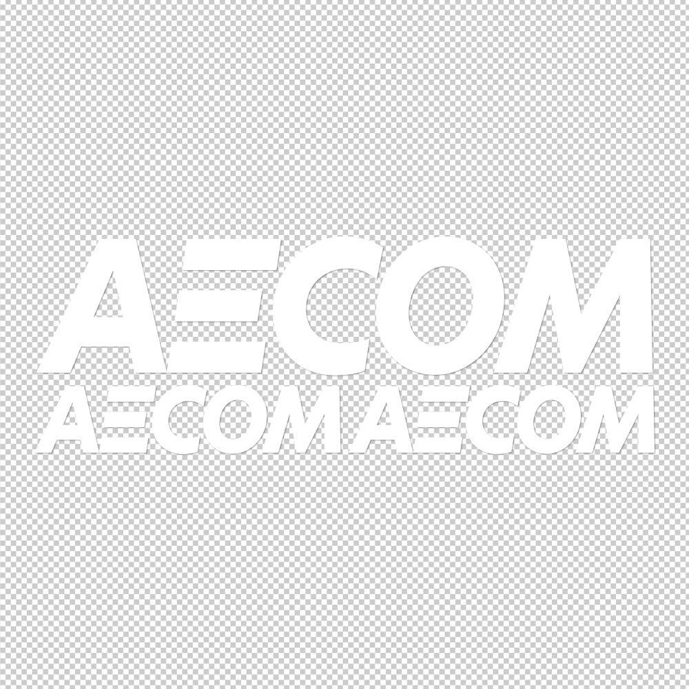 3X AECOM Sticker Decals (not printed)