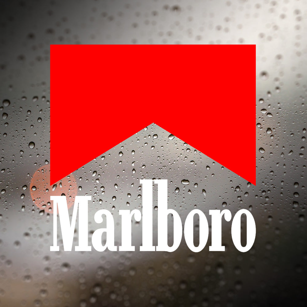 Marlboro Dual Color Sticker Decals (not printed)