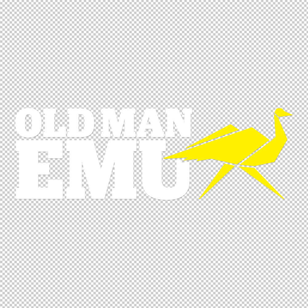 Oldman EMU ARB Sticker Decal (not printed) dual color