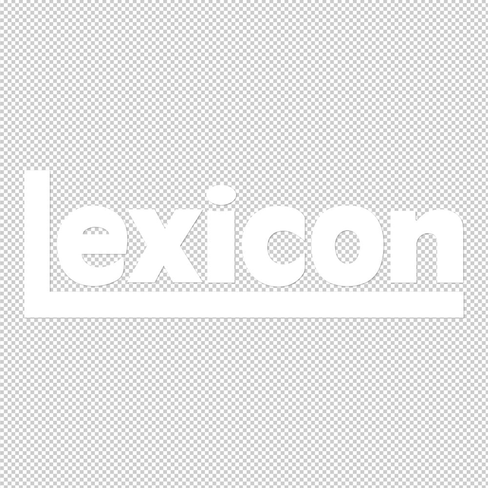 Lexicon Sticker Decals (not printed)