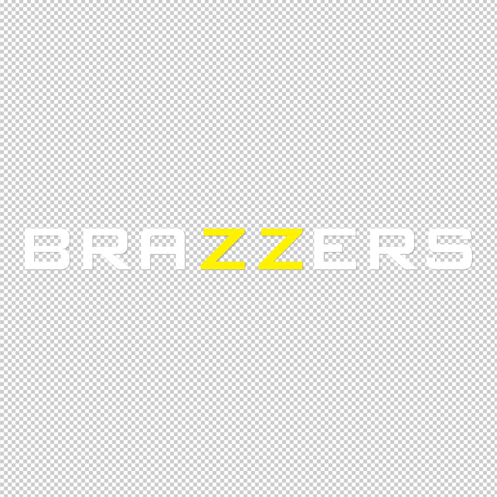 Brazzers Dual Color Sticker Decals (not printed)