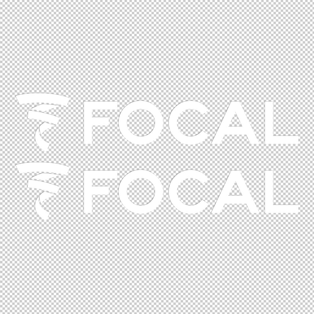 Focal Sticker Decals (not printed)