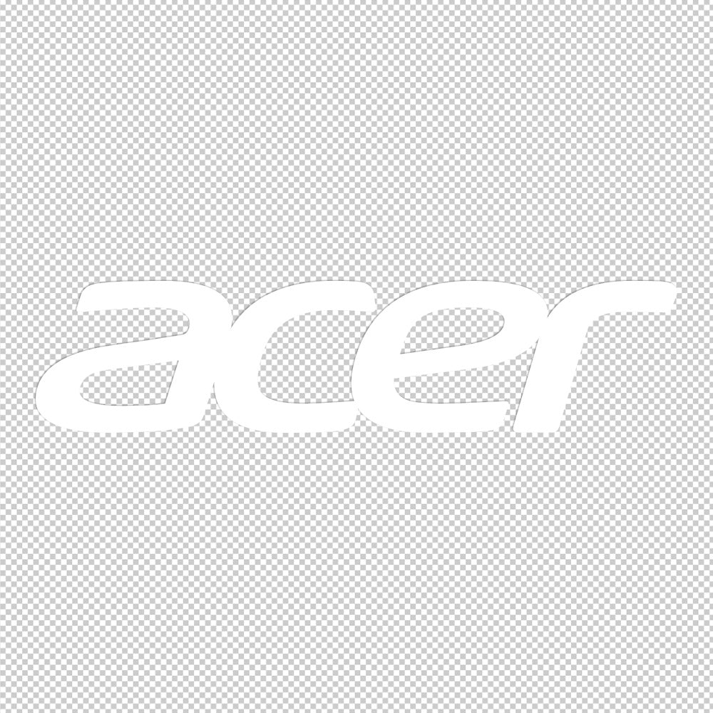 Acer Sticker Decals (die cut not printed)