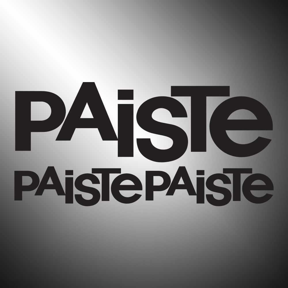Paiste 3X Sticker Decals (not printed) dual color | Cymbals