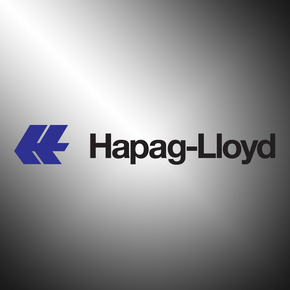 Hapag Lloyd Sticker Decal (not printed) dual color