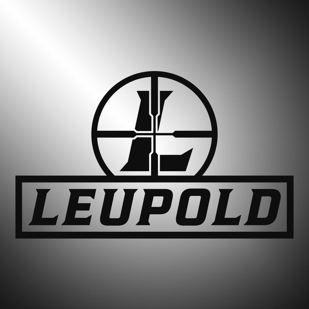 Leupold Optics Sticker Decals (die cut not printed)