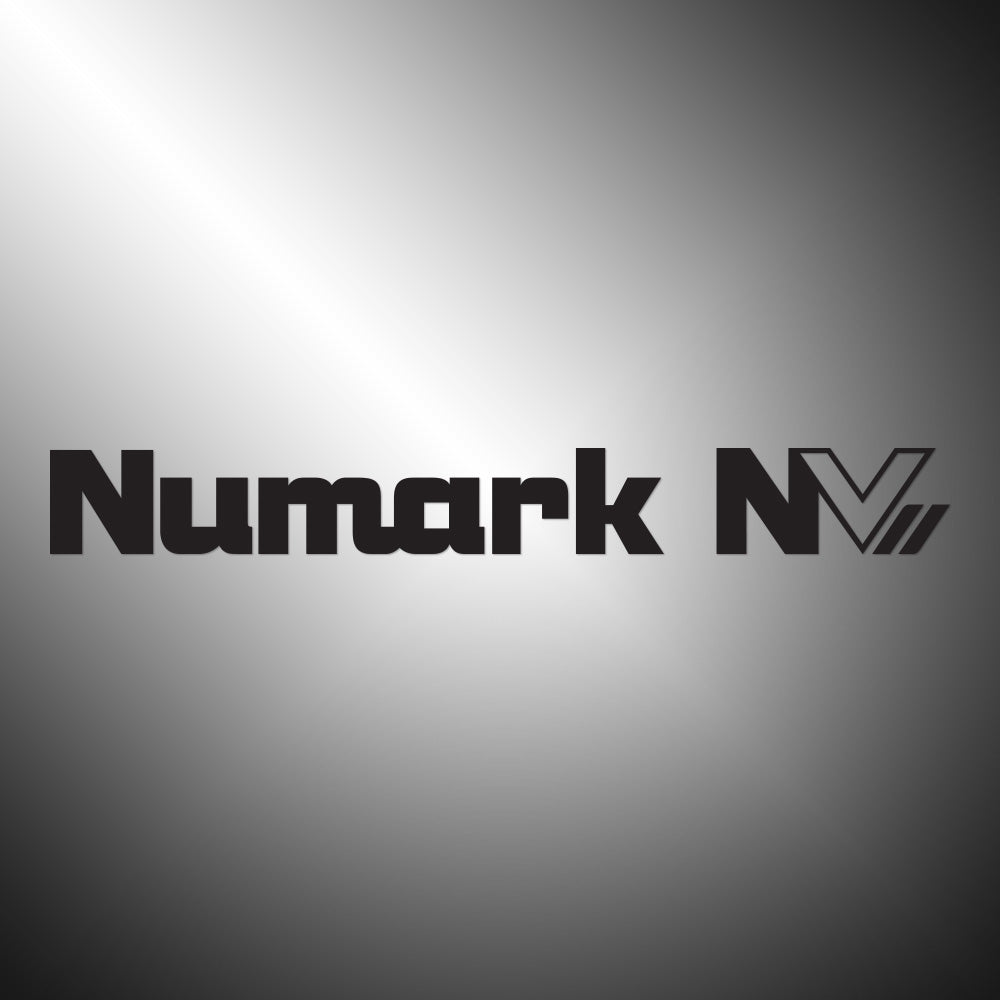 Numark NV DJ Sticker Decals (die cut not printed)