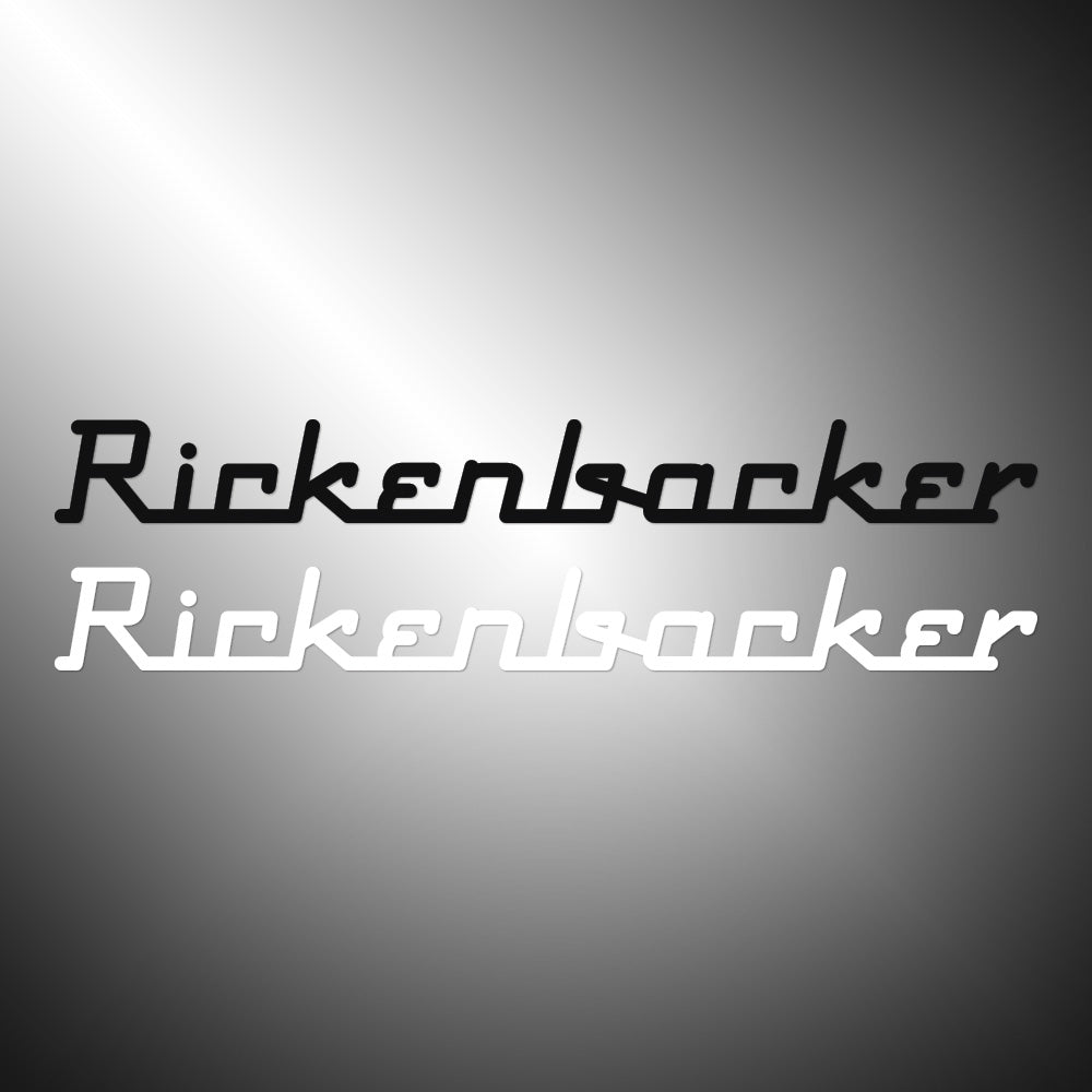 Rickenbacker Guitars Sticker Decals (not printed)