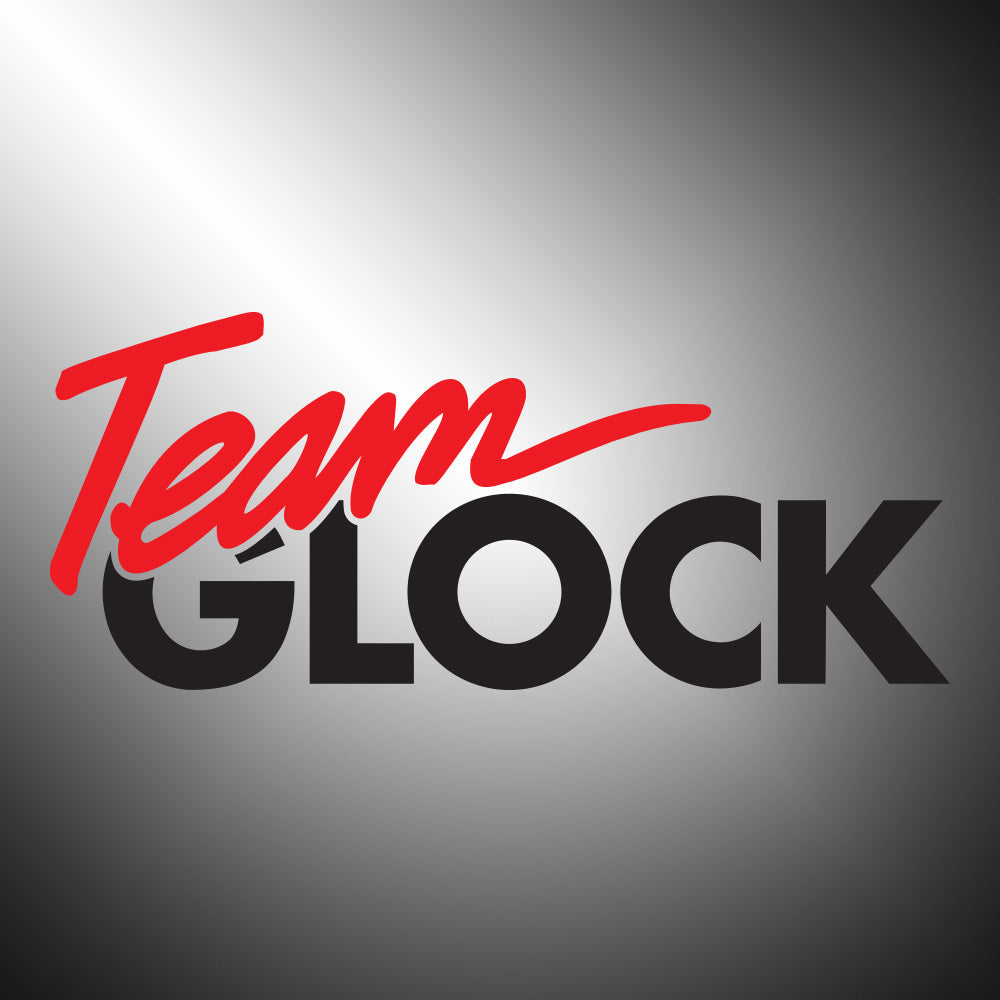 Team Glock Sticker Decals (die cut not printed) dual colors
