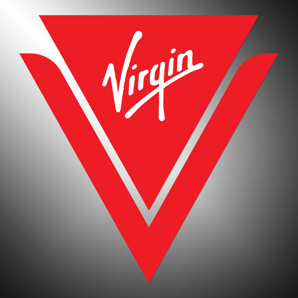Virgin Voyages Cruises Sticker Decals (not printed) dual color