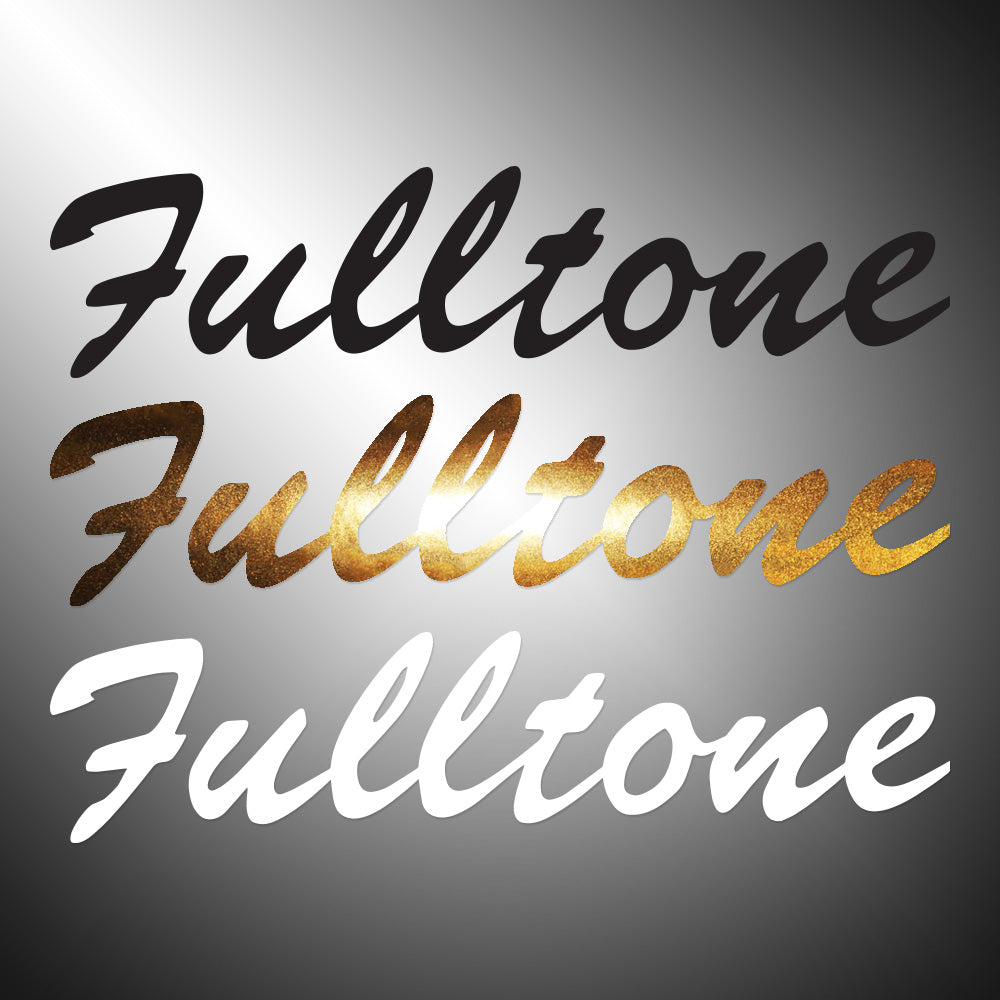 Fulltone Guitars Sticker Decals (not printed)