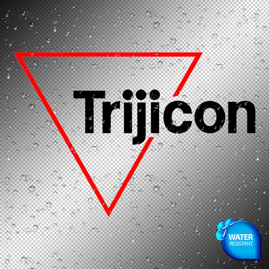 Trijicon Sticker Decals (not printed) dual color