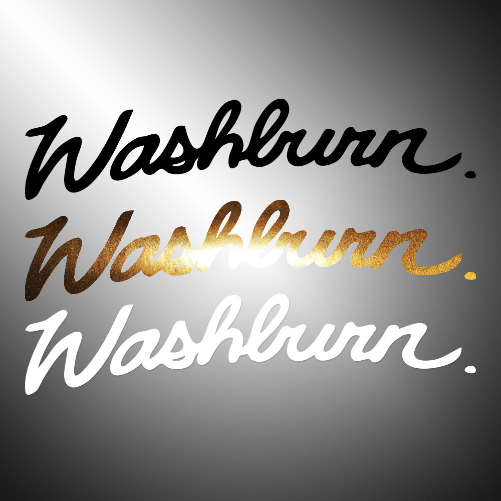 Washburn Guitar Sticker Decals (not printed)