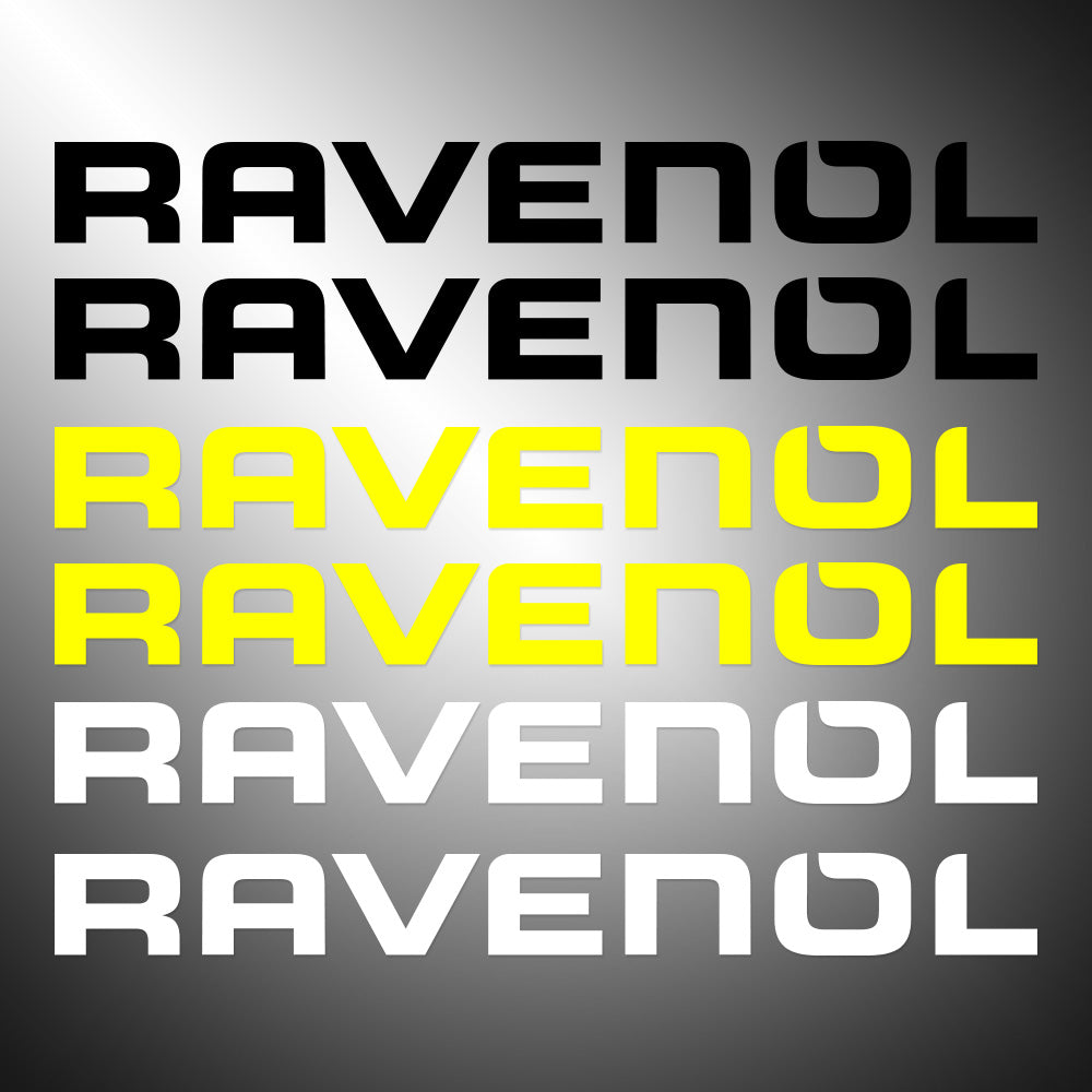 Ravenol Sticker Decals (not printed)
