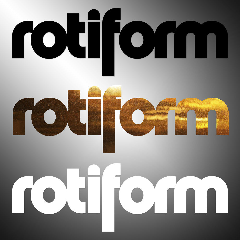 Rotiform Sticker Decals (not printed) Wheels