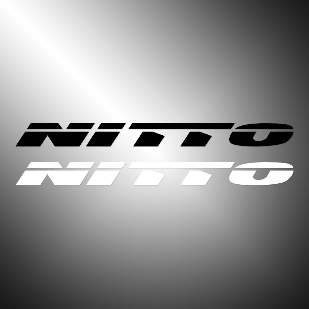 NITTO Sticker Decals (not printed) Wheels