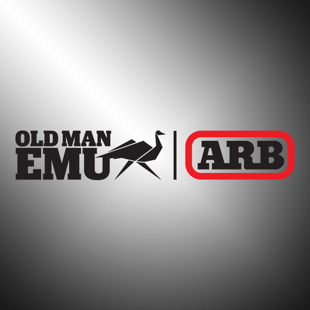 Old Man EMU ARB Sticker Decals (die cut not printed) dual colors