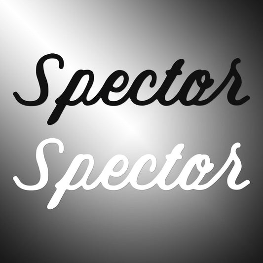 Spector Bass Guitars Sticker Decals (not printed)