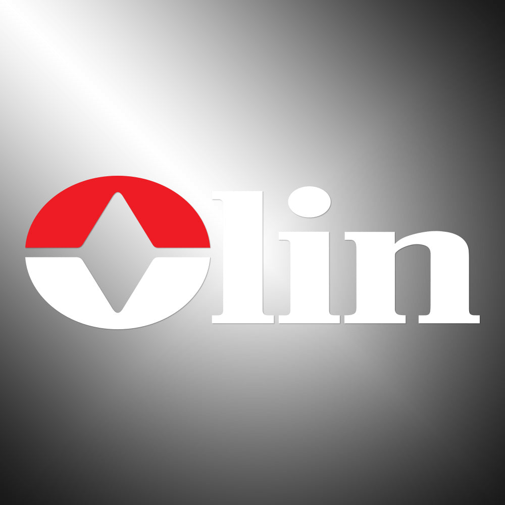 Olin Sticker Decals (die cut not printed) dual colors ammo
