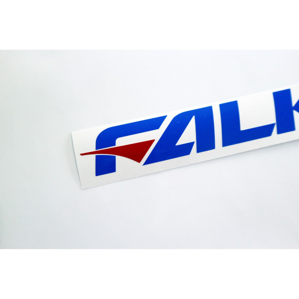 Falken Sticker Decals (die cut not printed) dual colors