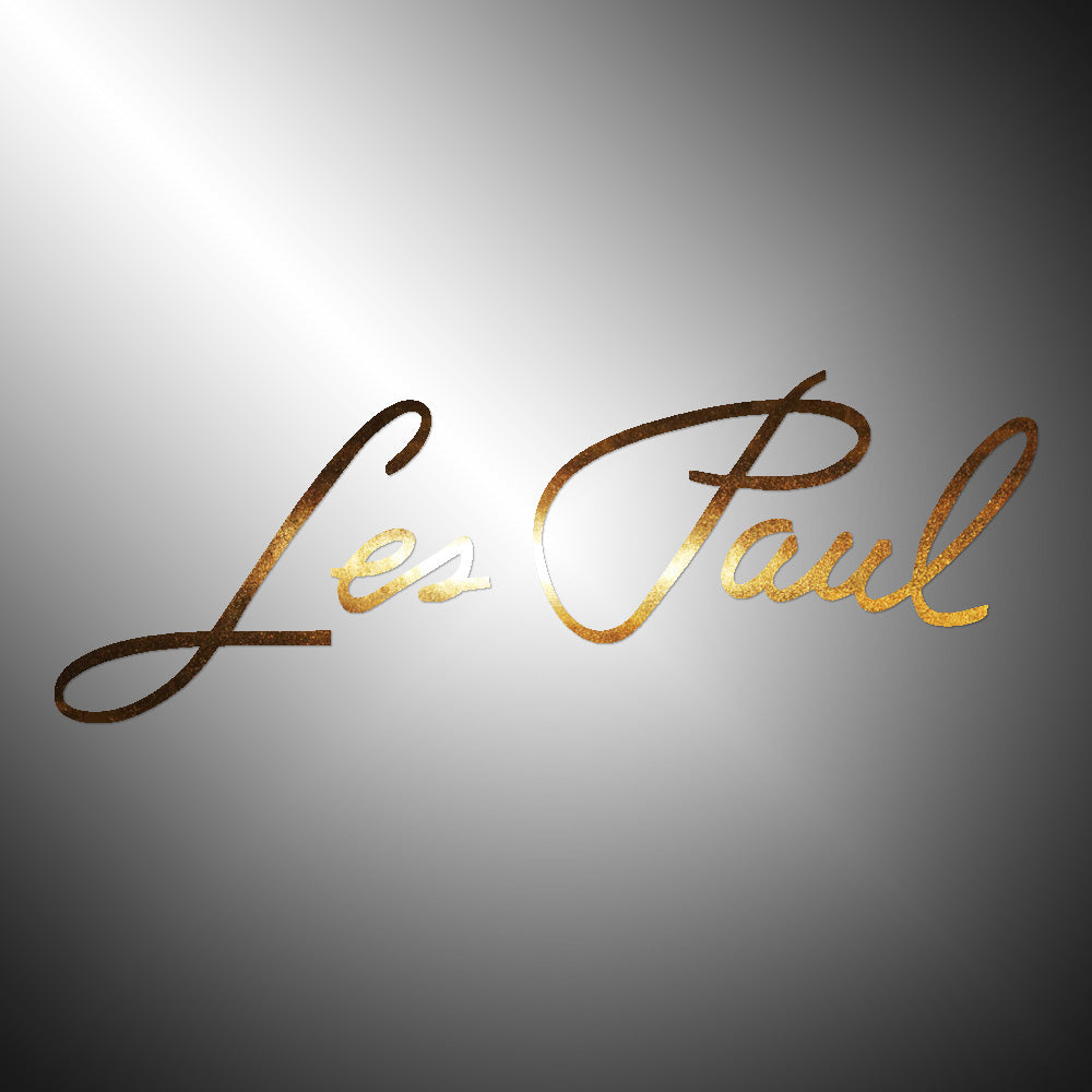 Les Paul Guitars Sticker Decals (not printed)