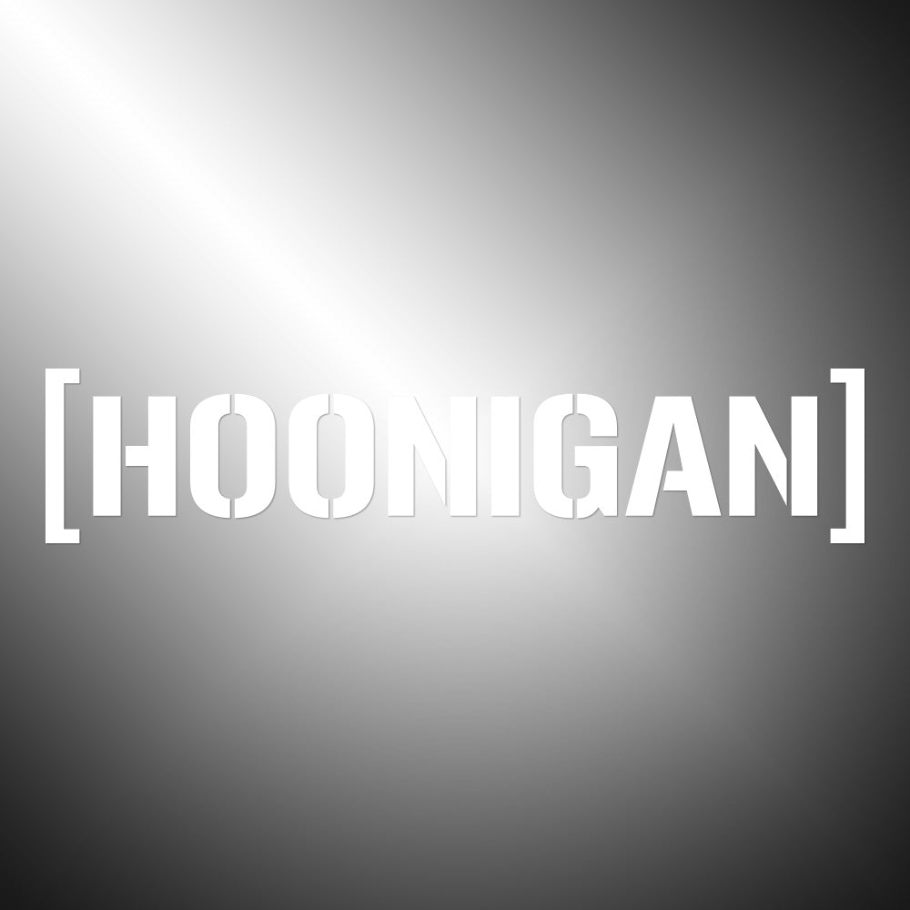 Hoonigan Sticker Decals (not printed)