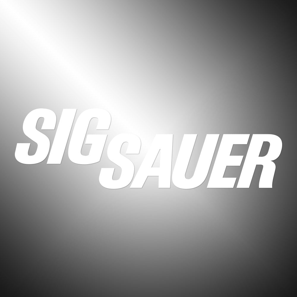 Sig Sauer Sticker Decals (not printed)