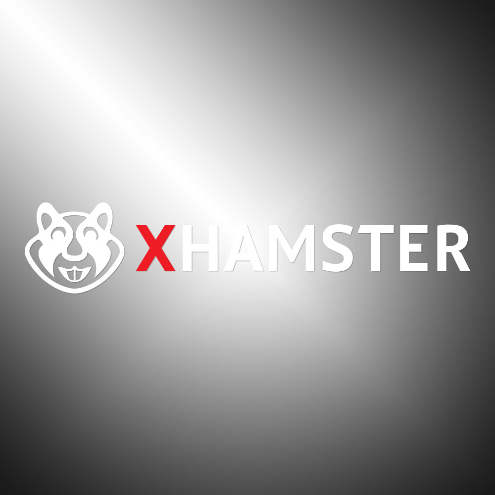 XHamster Dual Color Sticker Decals (not printed)
