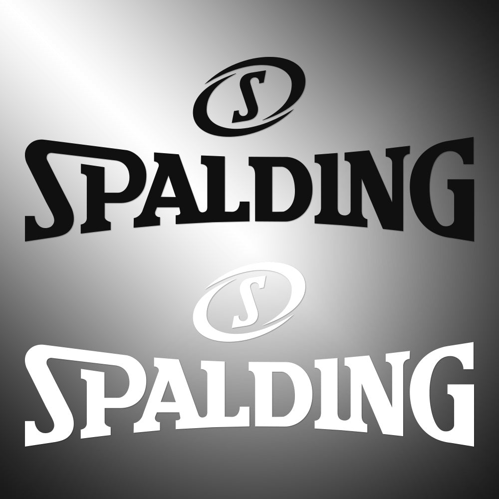 Spalding Sticker Decals (die cut not printed)