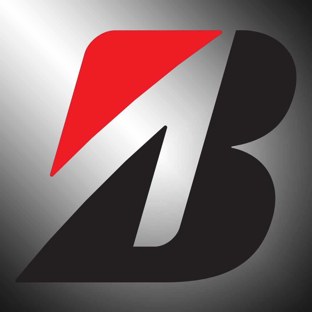 Bridgestone Sticker Decals (die cut not printed) dual colors
