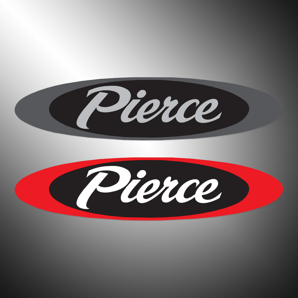 Pierce Trucks Sticker Decal (die cut not printed)
