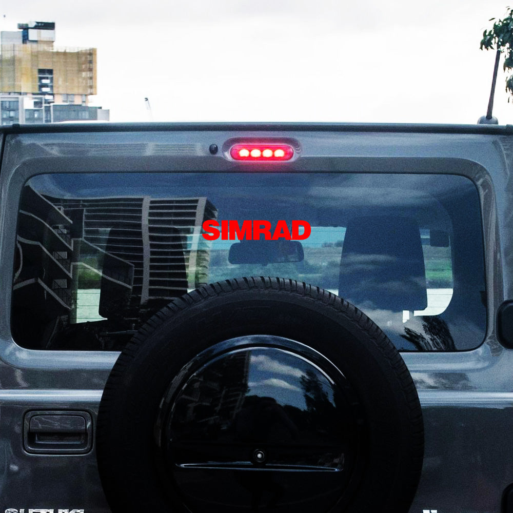 Simrad 3X Sticker Decals (not printed)
