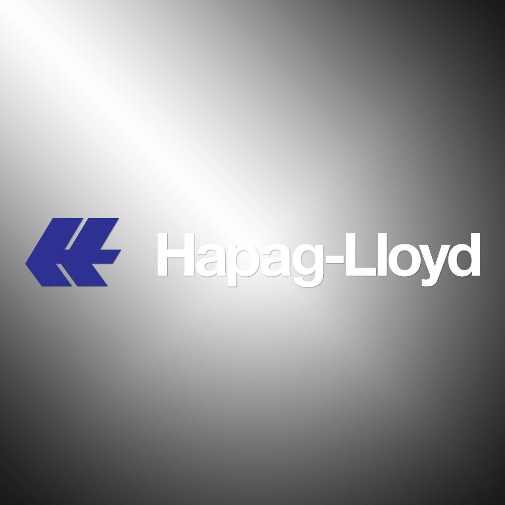 Hapag Lloyd Sticker Decal (not printed) dual color