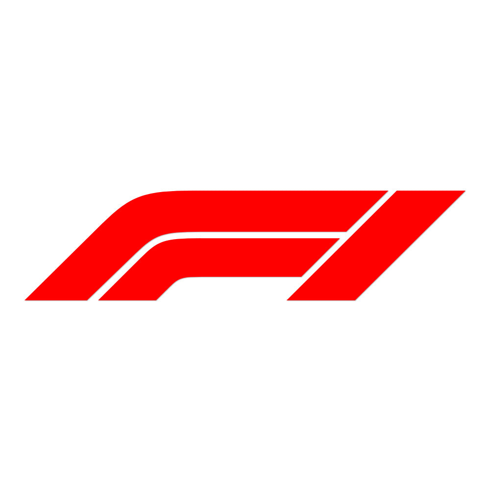 Formula 1 One Sticker Decals (die cut not printed)