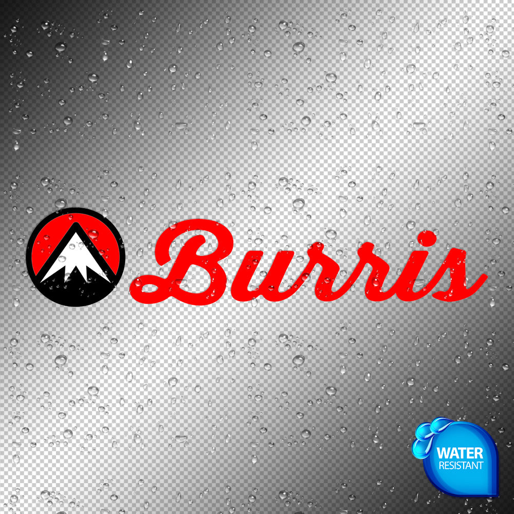 burris sticker decals