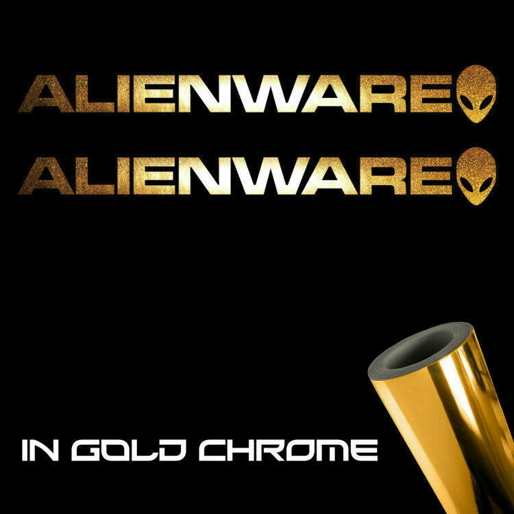 Dell Alienware Sticker Decals (not printed)