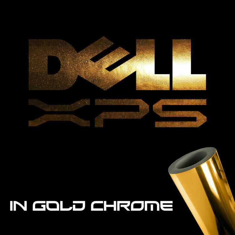 Dell XPS Sticker Decals (not printed)