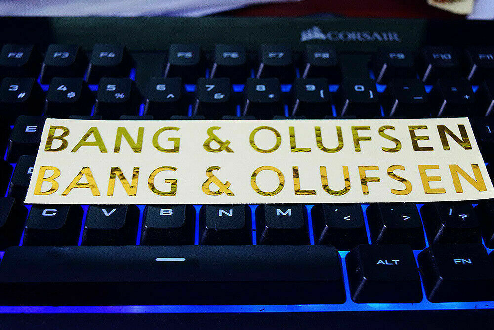 Bang & Olufsen Sticker Decals (not printed)