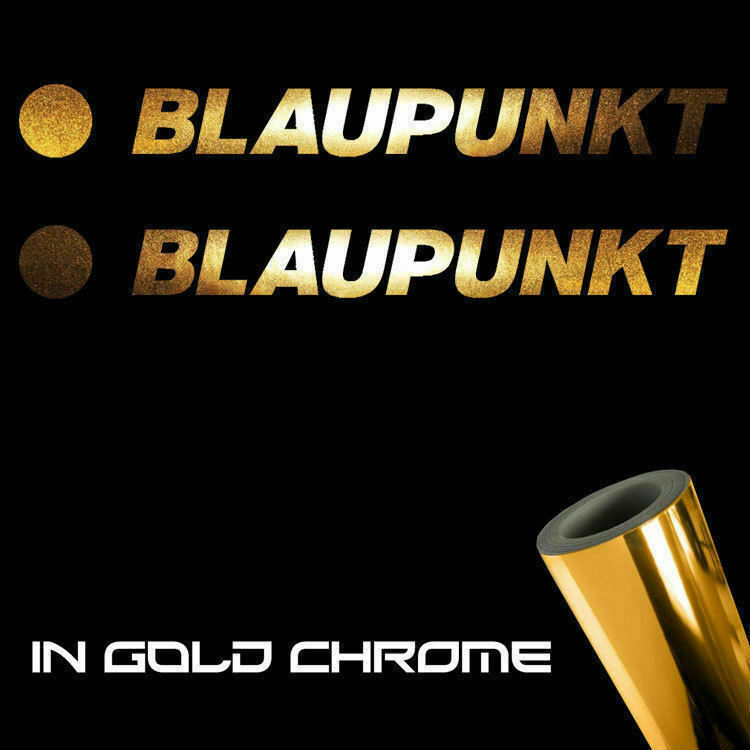 Blaupunkt Sticker Decals (not printed)