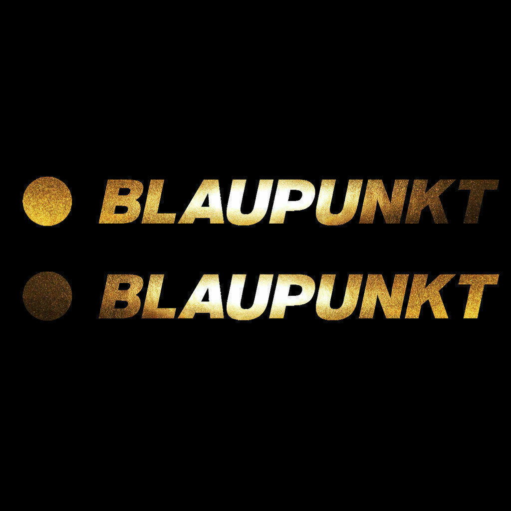 Blaupunkt Sticker Decals (not printed)